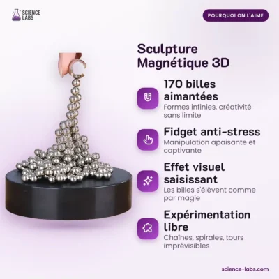 Magnetskulptur 3D Bild 3