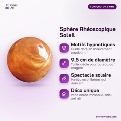 Rheoskopische Kugel Sonne Bild 3