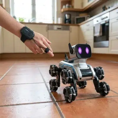 Stunt Roboterhund mit 8 Rädern und Fernbedienung