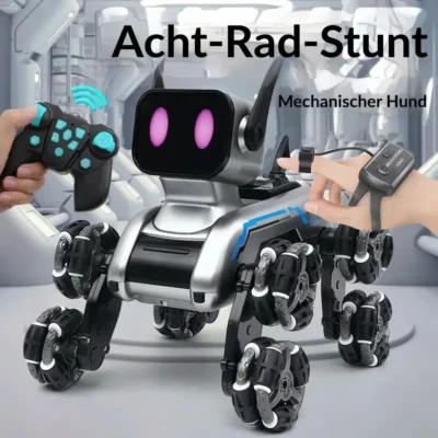 Stunt Roboterhund mit 8 Rädern und Fernbedienung