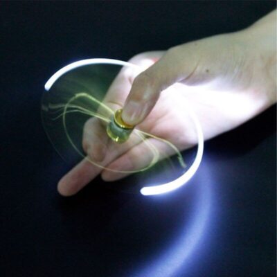 Hand Spinner Kugelschreiber mit LED Bild 5