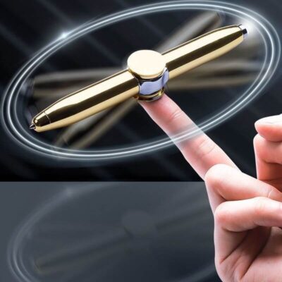 Hand Spinner Kugelschreiber mit LED Bild 2
