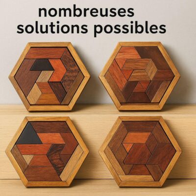 Tangram aus Holz Bild 2