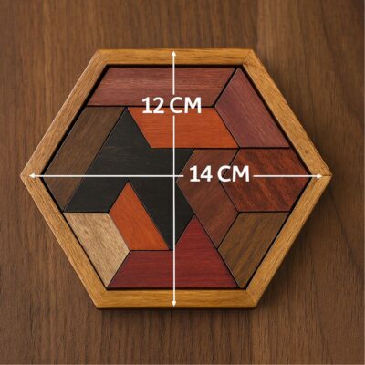 Tangram aus Holz Bild 5