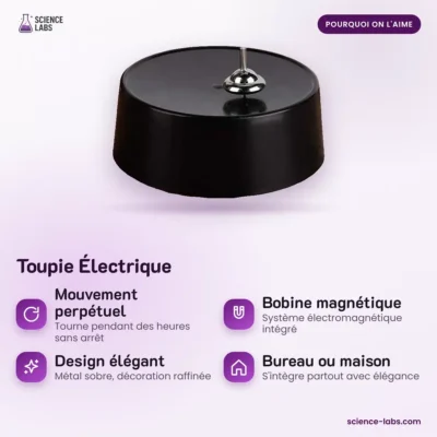 Elektrischer Kreisel mit Sockel Bild 3
