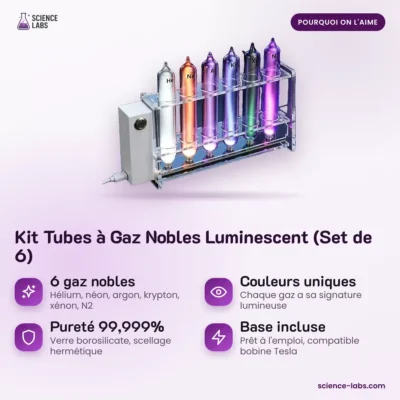 Leuchtende Edelgasröhren 6er Set Bild 3