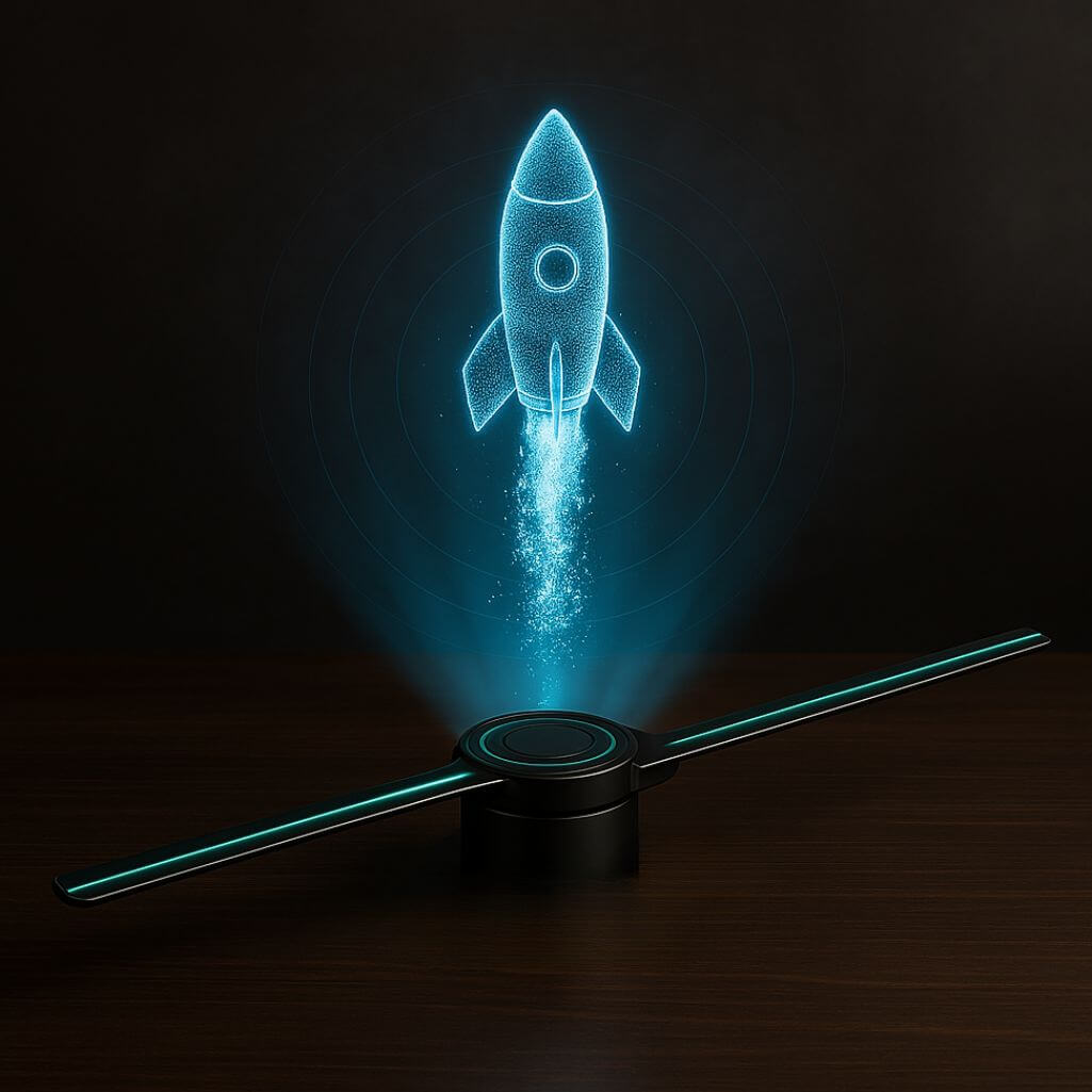 3D Hologramm Ventilator