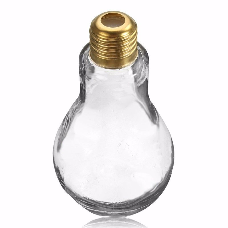 Glühbirnen Cocktailglas mit Strohhalm Bild 6